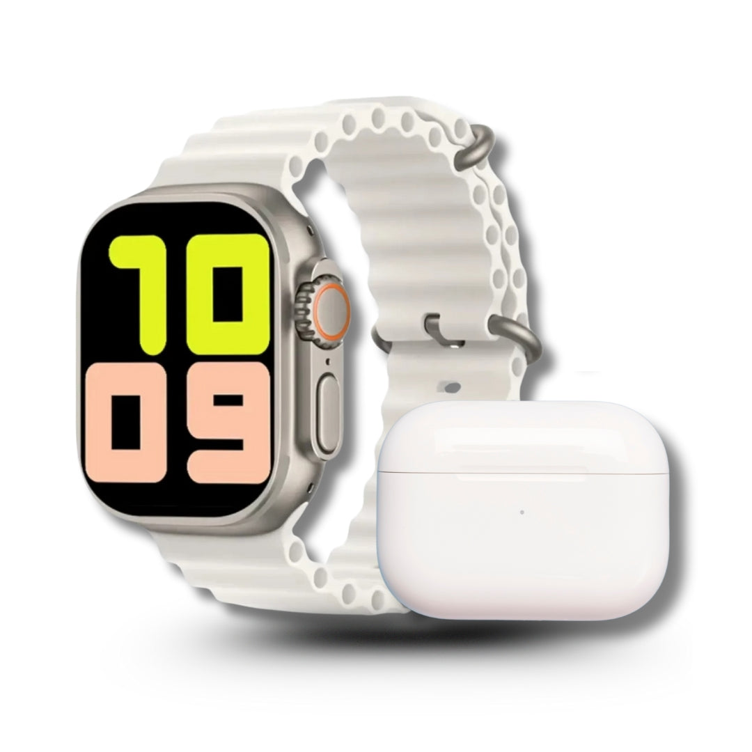 H20 Ultra Smartwatch 10-in-1 + Free Airpods