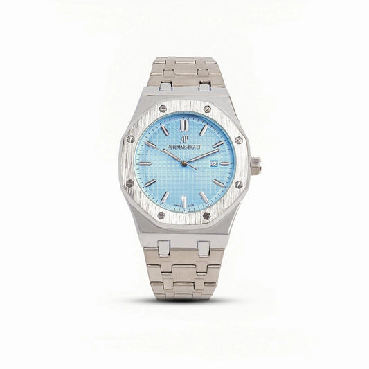 light blue Audemars Piguet – Royal Oak Date working Men's Wrist Watch