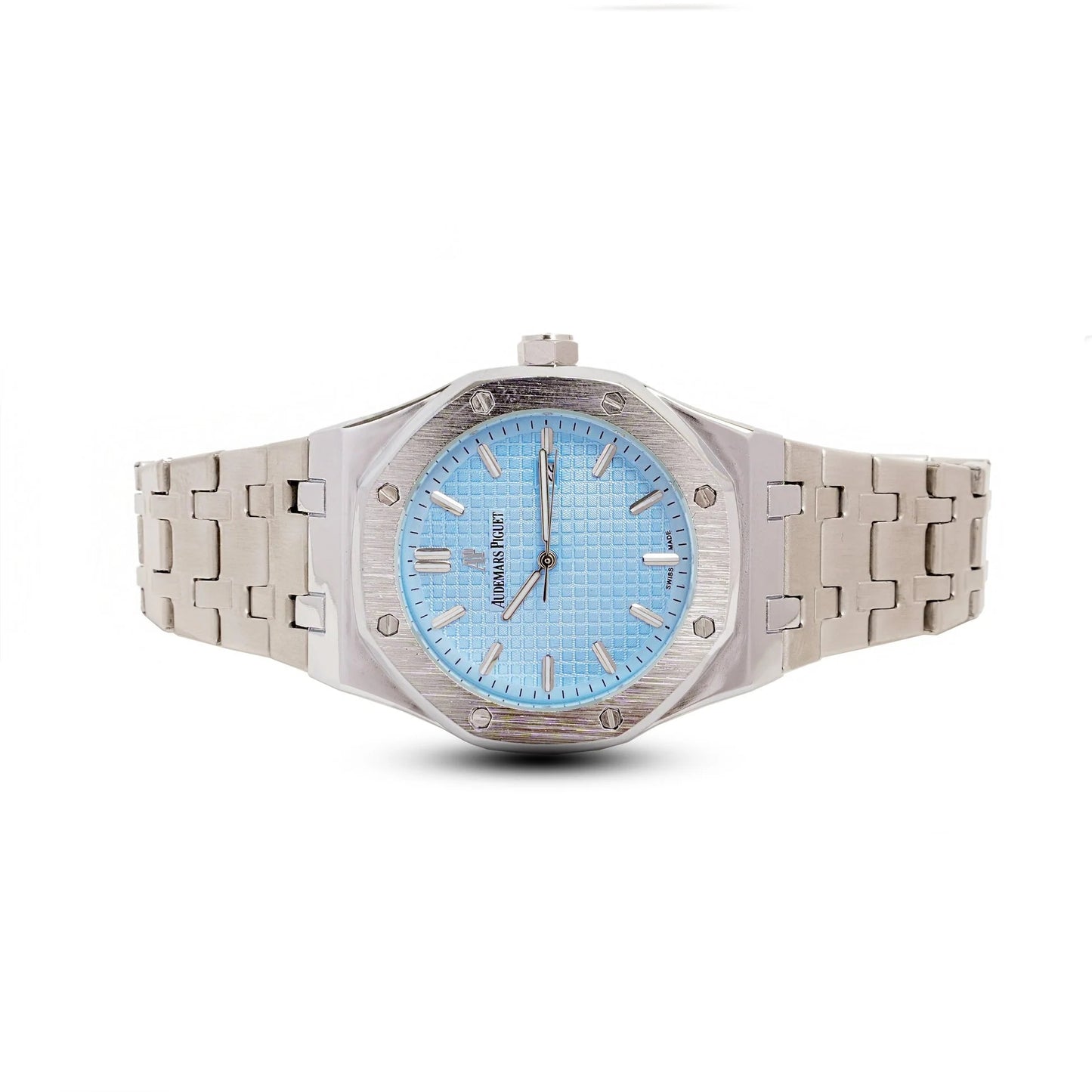 light blue Audemars Piguet – Royal Oak Date working Men's Wrist Watch