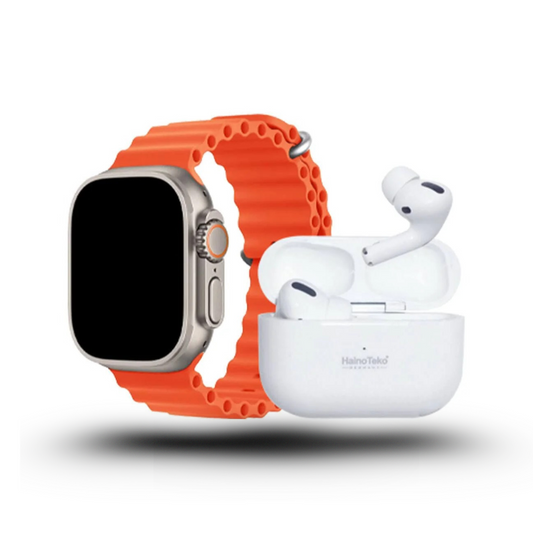 I20 Ultra Max Smart Watch + 7 Straps+ Airpods 2