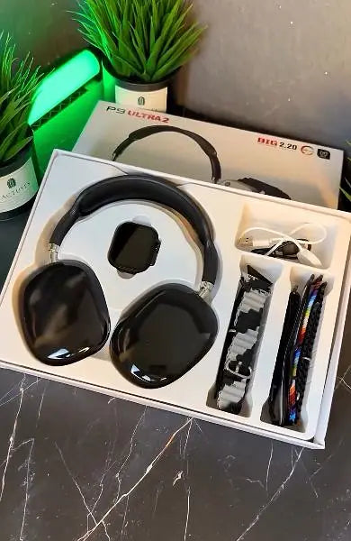 P9 + Ultra 2 + 7 Strap Smart Watch